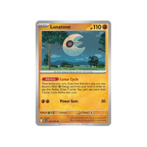 Ascended Heroes Lunatone #105