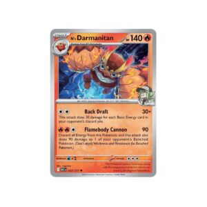 Ascended Heroes N's Darmanitan Pokeball Holo #33