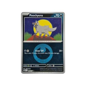 Ascended Heroes Poochyena Darkness Energy Holo #128