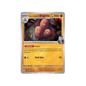 Ascended Heroes Team Rocket's Dugtrio Team Rocket  Holo #101