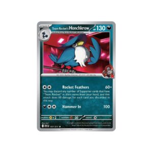 Ascended Heroes Team Rocket's Honchkrow Rocket Holo #127