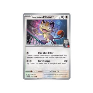Ascended Heroes Team Rocket's Meowth Colourless Energy Holo #161
