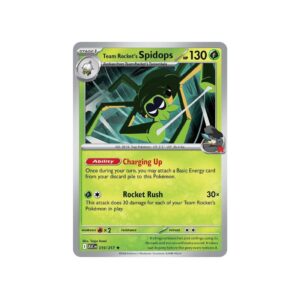 Ascended Heroes Team Rocket's Spidops Grass Energy Holo #19