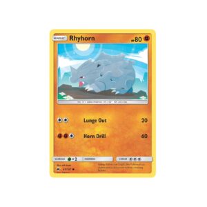 Burning Shadows Rhyhorn #65