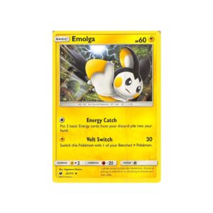 Crimson Invasion Emolga #35