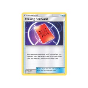 Crimson Invasion Peeking Red Card #97