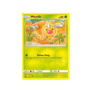 Crimson Invasion Weedle #1