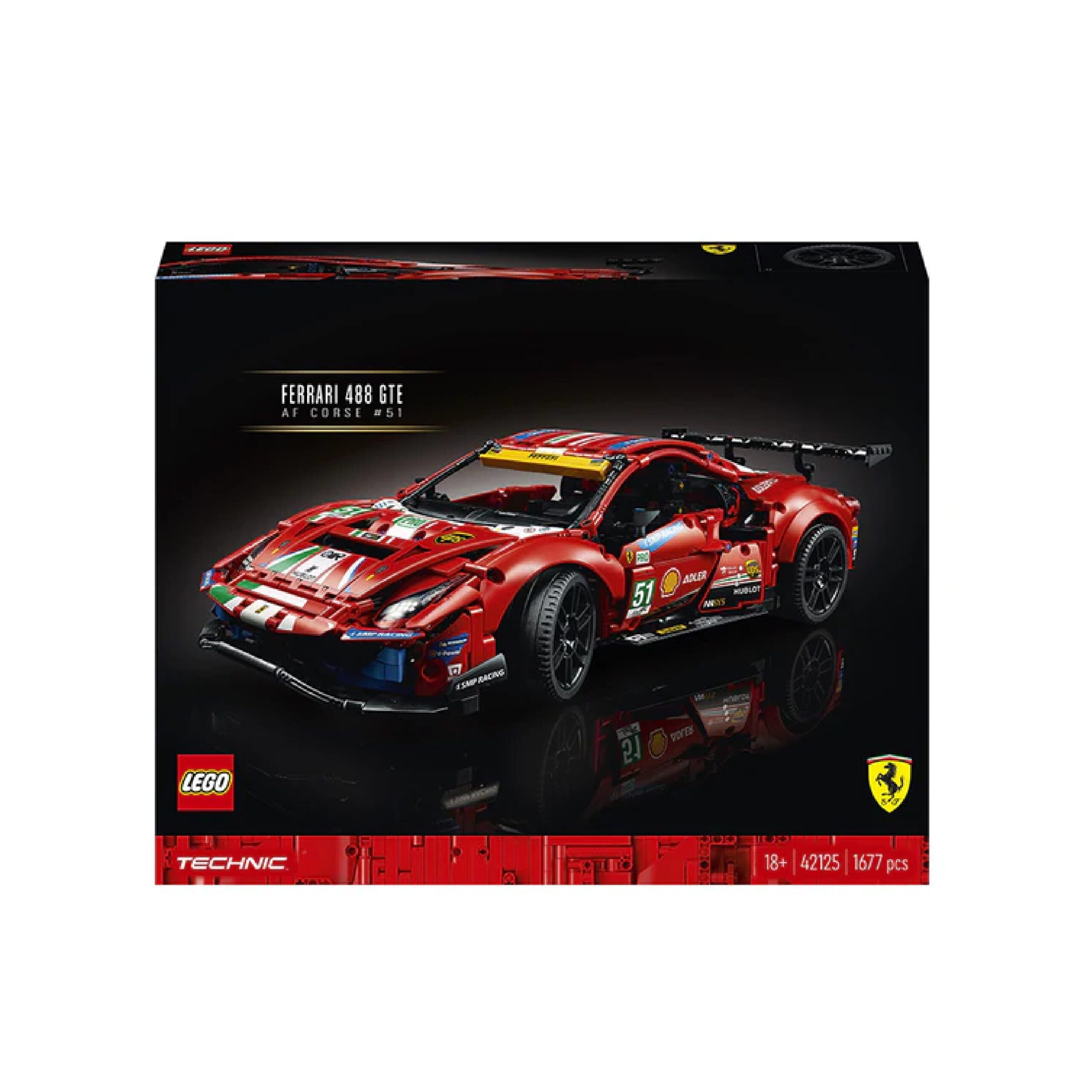 Ferrari 488 GTE “AF Corse #51” 42125 | Technic - LEGO