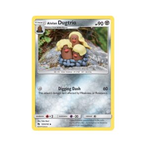 Lost Thunder Alolan Dugtrio #123