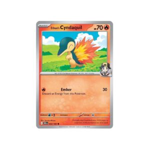Destined Rivals Ethan's Cyndaquil Holo #32