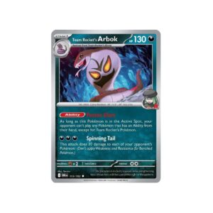 Destined Rivals Team Rocket's Arbok Holo #113