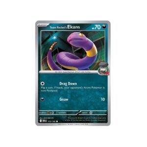 Destined Rivals Team Rocket's Ekans Holo #112