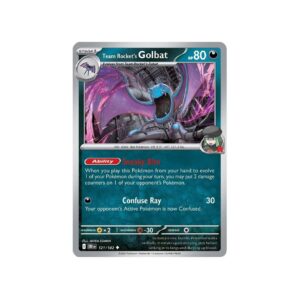 Destined Rivals Team Rocket's Golbat Holo #121