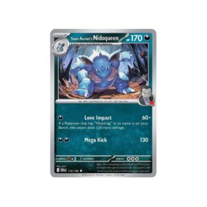 Destined Rivals Team Rocket's Nidoqueen Holo #116
