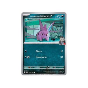 Destined Rivals Team Rocket's Nidoran Holo #117