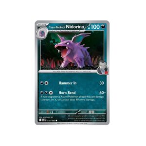 Destined Rivals Team Rocket's Nidorino Holo #118