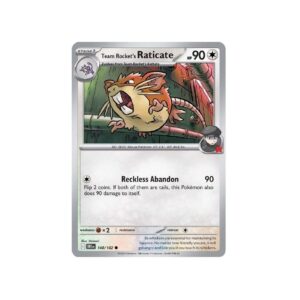 Destined Rivals Team Rocket's Raticate #148
