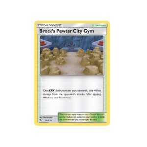 Hidden Fates Brock's Pewter City Gym #54