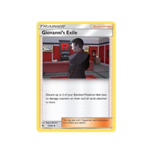 Hidden Fates Giovanni's Exile Holo #57