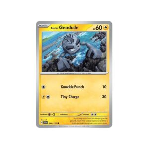 Journey Together Alolan Geodude Holo #44