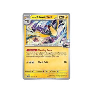 Journey Together Iono's Kilowattrel Holo #55