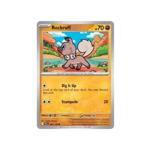 Journey Together Rockruff Holo #84