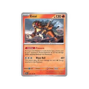 Obsidian Flames Entei #30
