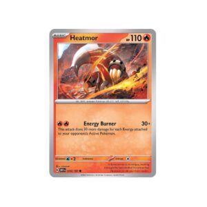Obsidian Flames Heatmor Holo #39