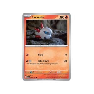 Obsidian Flames Larvesta #40