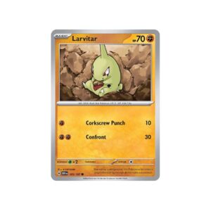 Obsidian Flames Larvitar Holo #105