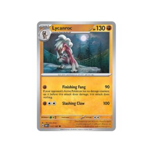 Obsidian Flames Lycanroc #117