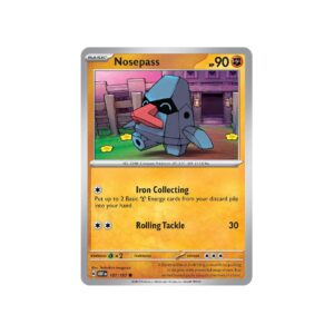 Obsidian Flames Nosepass Holo #107