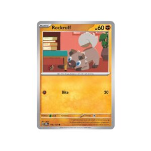 Obsidian Flames Rockruff Holo #116