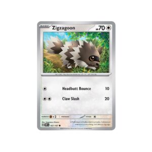 Obsidian Flames Zigzagoon Holo #167