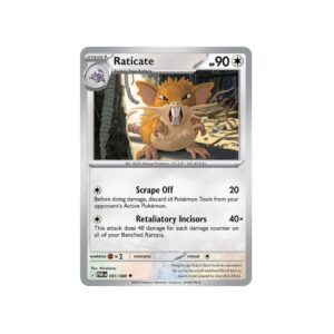 Perfect Order Raticate Holo #61