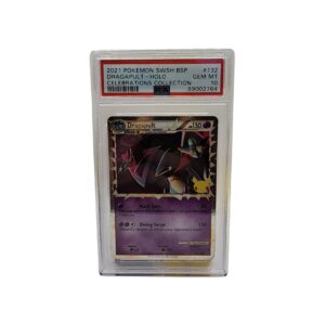 2021 Pokemon SWSH BSP Dragapult Holo Celebrations Collection #132 PSA 10