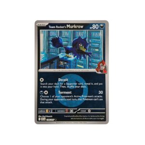 Ascended Heroes Team Rocket's Murkrow Darkness Energy Holo #126