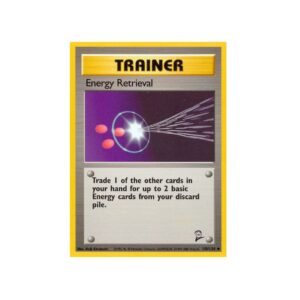 Base Set 2 Energy Retrieval #110 Lightly Played