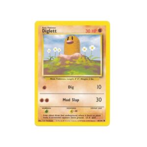 Base Set Diglett #47 Lightly Played