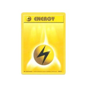 Base Set Electric Energy #100 Lightly Played