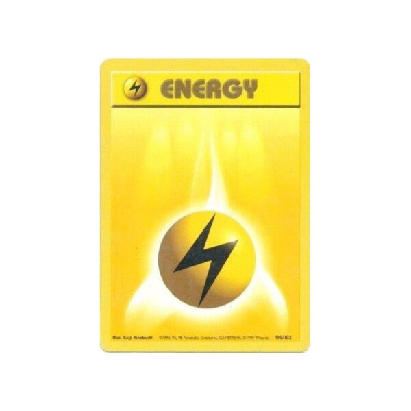 Base Set Electric Energy #100 Lightly Played | Pokeverse