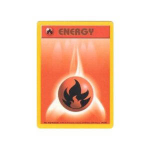 Base Set Fire Energy #98 Lightly Played