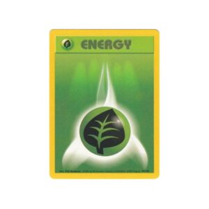 Base Set Grass Energy #99 Lightly Played