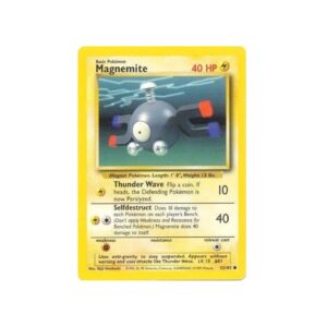 Base Set Magnemite #53 Lightly Played