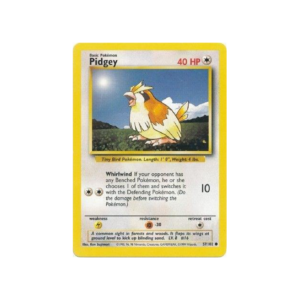Base Set Pidgey #57 Lightly Played