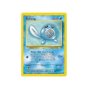 Base Set Poliwag #59 Lightly Played