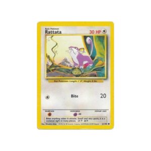 Base Set Rattata #61