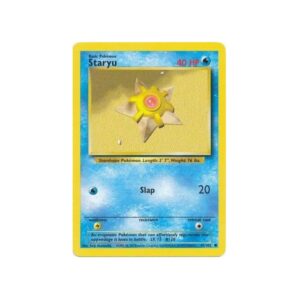Base Set Staryu #65 Lightly Played