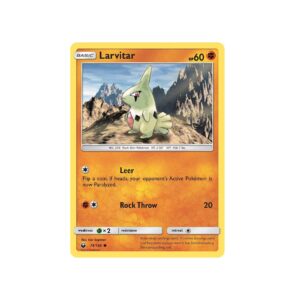 Celestial Storm Larvitar Holo #74