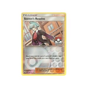 Celestial Storm Steven's Resolve Pokemon League Holo #145